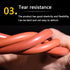 AXYGENYU 1pc 5m (16.4ft) Winemaking(4mm*8mm) Flexible Food Grade Silicone Tubing - Red Gas Hose for Pump Transfer, Home