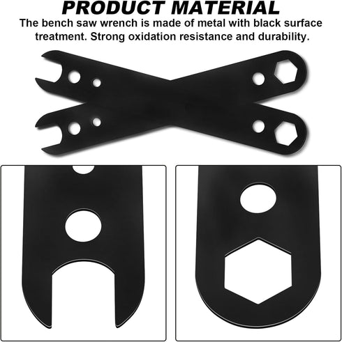 N506977 Table Saw Wrench, Replacement Wrench for DeWalt DWE7485 DWE7490X DWE7491RS (2 Pack)