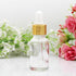 Kingrol 40 Pack Clear Glass Dropper Bottles, 10ml Tincture Bottles for Essential Oils, Perfumes, Chemistry Lab