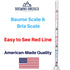 USA Made Maple Syrup Hydrometer Density Meter, Sugar and Moisture Content Measurement, BRIX & Baume Scales