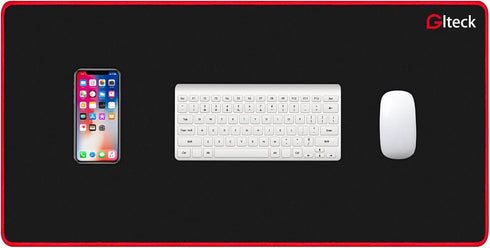 Gaming Mouse Pad XXXL/Extended Large Mat Pad 36"x16.5" GLTECK Mousepad with Non-Slip Rubber and Portable Bag