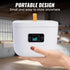 Ultrasonic Cleaner Machine 8.6oz (255ml) with UV, 45kHz Portable Jewelry Cleaner, 3 Cleaning Modes for Home