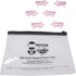 Pig Shaped Paper Clips, 100 Count Refill Bag, Great for Collectors or Office Gift, Comes in Round Tin with Lid