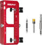 Door Hinge Jig, Aluminum Alloy Router Template Kit, Adjustable Mortise Jig for