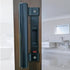 WANLIAN Aluminum Alloy Sliding Door Handle for Balcony Glass, Bathroom, Closet Metal Modern Handle