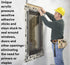 3M 8067, 2 75 1 All Weather Flashing Tape in x ft, Roll, Adhesive Backed Split Liner, Prevents Moisture Intrusion
