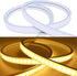10mm IP67,13x5mm 16.4FT/5M Silicone LED Channel System, NEON Tube for DIY LED Rope Light Strip, Aluminum Profile New