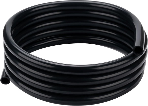 Silicone Tubing 1/2 ID 5/8 OD - 25FT Black Flexible Food Grade