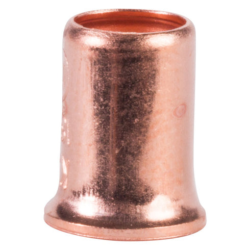 NSI SB1810 Easy-Twist Copper Crimp Sleeve Wire Connector, Pack of 100, 18-10 AWG Wire Range