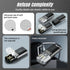 Generic (50PCS 18-22 Double Wire Plug in Connector with Locking Buckle, Flame Retardant Locking Wire Quick Connectors