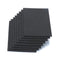 6" X 8" X 1/5" Thick Heavy Duty Felt Sheets - 8 Sheets (Black)