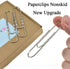 HAHIYO Paperclips, Large 3” Length Nonskid Heavy Duty Clips, Rust Proof Reusable Metal, 30 Pack for Home Office