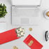 Money Saving Envelopes - 3.5x6.5inch Red Money Envelopes for Cash, 100pack for Coins & Checks