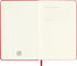 Moleskine Classic Notebook, Pocket Hard Cover (3.5" x 5.5"), Scarlet Red, 192 Pages, Ruled/Lined