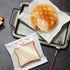 Nanaiche 100 Packaging (7.5 7.9 Inch) Pcs White Kraft Bread Bag Bakery Bags with Window,Toast bag Toast Paper Bag Paper