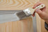 Stubby Paintbrush Shortcut Trim Angled Sash Brush, Wooden Short Handle Stain Brush - 2 Inch