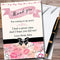 The Card Zoo Pink Girls Fashion Make Up Personalized Childrens Birthday Party Thank You Cards