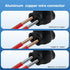 3-Pack 4-14AWG 2 MAKERELE Insulated Inline Splice/Multi Tap Connectors, Port Pre-Filled Oxide Inhibitor Connectors