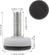 30 Set M10 ARTIBETTER Heavy Duty Furniture Leveling Leg Pcs Thread for Tv Stands Cabinets Tables Easy to Use Levelers