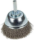 Forney 60006 Fine Crimped Wire Cup Brush with 1/4-Inch Shank, 2-1/2-Inch