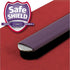 Smead Pressboard Classification File Folder - 1 Divider, 2" Expansion, Letter Size, Bright Red, 10 per Box (13731)