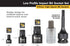 Titan 16138 9-Piece Low Profile Impact Triple Square Bit Socket Set