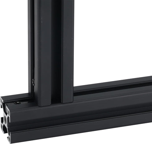 10 Sets Black L Shape 3030 Series Inside Corner Connector Bracket Set for 6mm T Slot Aluminum with 20 Screws