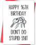 MOROLURU Funny 16th Birthday Card for Boys Girls, Humorous 16 Year Old Birthday