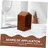 SOLUSTRE Retro House-Shaped Desk Organizer - Small Storage Shelf