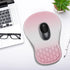 YIWEI Ergonomic Mouse Pad with Wrist Rest - Comfortable Office Mousepad with Memory Foam Wrist Support for Carpal