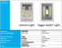 200 Closet, (6 Pack) Battery (Included) Operated Adjustable Brightness LED Night Lights, Lumen Cordless COB LED Light