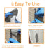 Steel Wool Mice Control, 2 Pack 3"x10 Ft Hole Filler, Gap Blocker, Barrier for Protecting Against Animals in Holes,