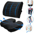 Genrico Office Chair Back Cushion,Memory Foam Cushion for Lumbar,Driver Back Support Pillow | For Home School Car SUV