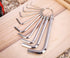 Allen Wrench Hex Key Set - 10 Wrenches, Sizes 1.5-6mm, Pure Steel, Industrial Grade