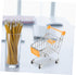 Compact Rolling Mini Shopping Cart - Versatile Office Organizer