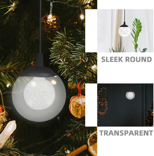 3.93 Inch TEHAUX Globe Lamp Shade Frosted Glass Ceiling Light Shade Replacement Dome Lampshade Soft Light Diffusion
