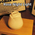 3 Dimmable (1 Pack) Rose Night Light, Brightness Touch Control LED Bedside Lamp, Portable Table Lamp Gift for Men Women