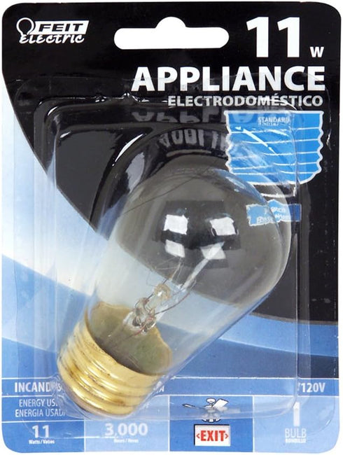 Feit Electric BP11S14 11-Watt S14 Light Bulb, Clear by Feit Electric