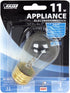 Feit Electric BP11S14 11-Watt S14 Light Bulb, Clear by Feit Electric