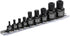 MIXPOWER Low Profile Impact Triple Square Bit Socket Set, Solid One Piece