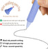 Cute Blue Sky Retractable Ballpoint Pens, Fine Point 0.5mm, Black Ink, 4-Count Pack for School Office Supplies