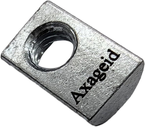 20 Packs 1/4-20 Threaded Steel Roll in T-Nut - T Slot Accessories for Aluminum Extrusion Profile Rail