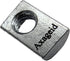 20 Packs 1/4-20 Threaded Steel Roll in T-Nut - T Slot Accessories for Aluminum Extrusion Profile Rail