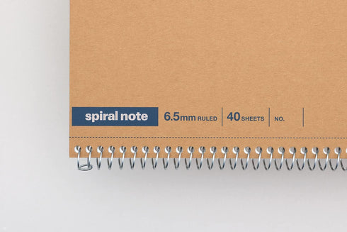Maruman SPIRAL NOTE BASIC, 8.98 x 11.69 inches (A4), 80 Sheets, 5mm Dot Grid, White