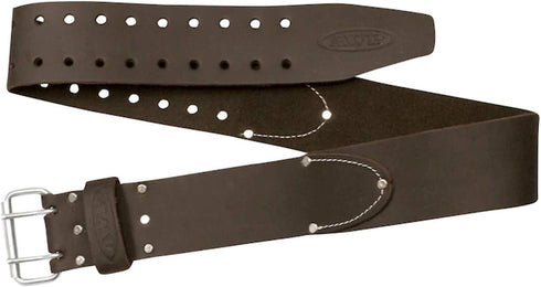 AWP Mens Oil Tan Leather Work Belt - Brown, 50-in Waist