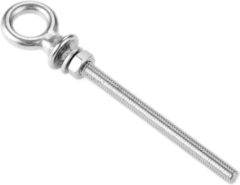 M6*80 Stainless Steel Lifting Eye Bolts with Nut and Washer Long Shank