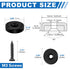 20lbs 12Pack Locks-Black,0.63x0.19inch LOVIMAG Cabinet Magnets, Rare Earth Magnets, Strong Magnet with Holes and Iron