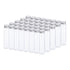 PATIKIL 40Pcs 110ml Plastic Test Tubes with Screw Caps, 155x33mm Tubes for Scientific Experiments and Party Decoration