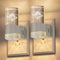 FLMAQE LED Night Light 2 Pack, Dimmable, Dusk to Dawn Sensor, 0-100 LM