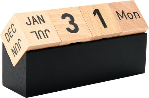 Cosmos Desk Calendar Perpetual Date Desk Calendar Blocks Month Date Weekday Display Calendar